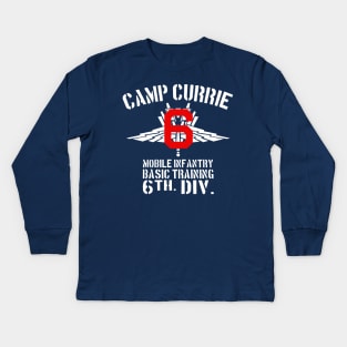 Camp Currie Training Kids Long Sleeve T-Shirt